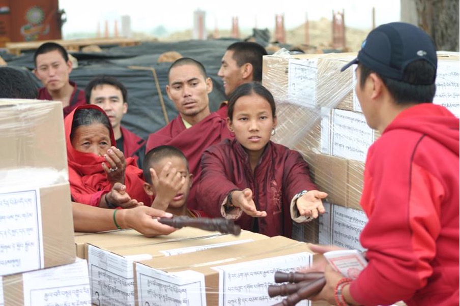 Menschen im Retreatzentrum 