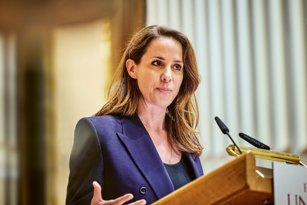 Die Autorin Natalie Amiri, Foto: © Jörg Jäger-Universität Tübingen